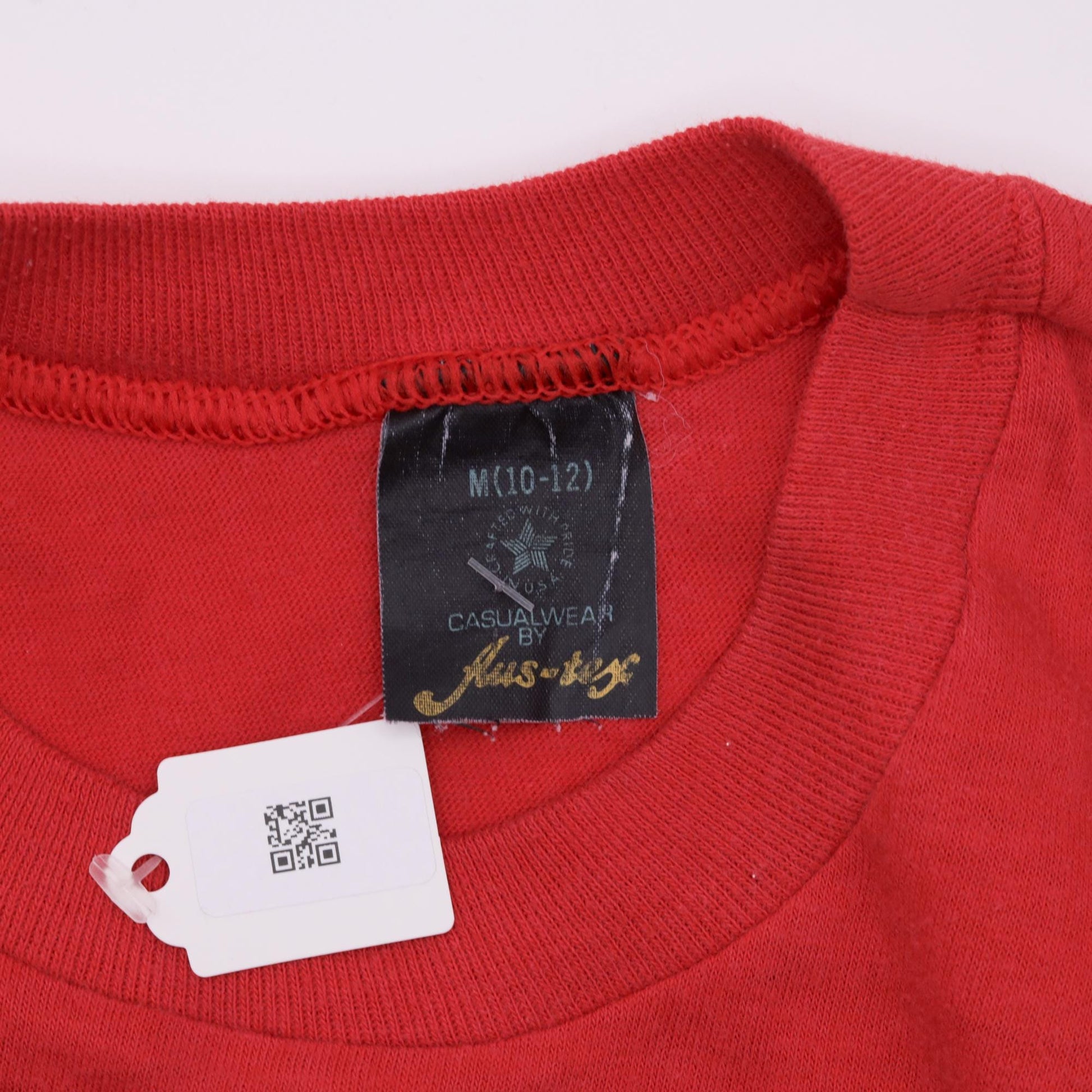 80s Palm Desert Learning Tree Center Graphic Tee Red Cotton XS