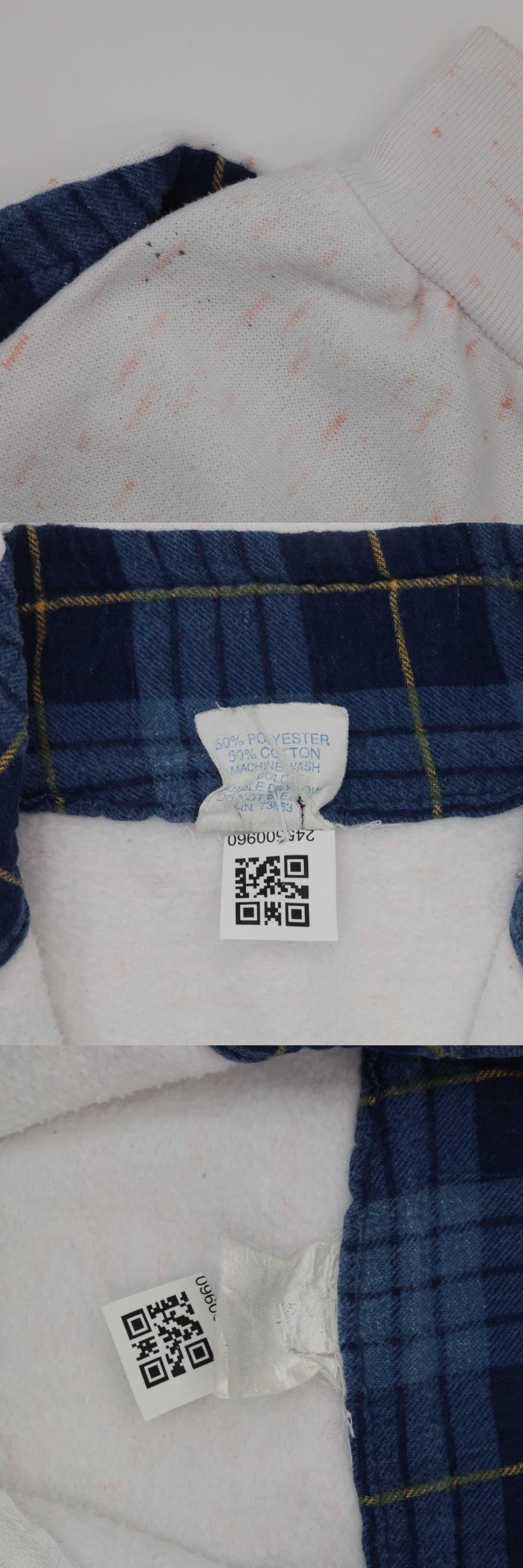 90s Monterey California Sailboat Quarter Zip Sweatshirt White Medium