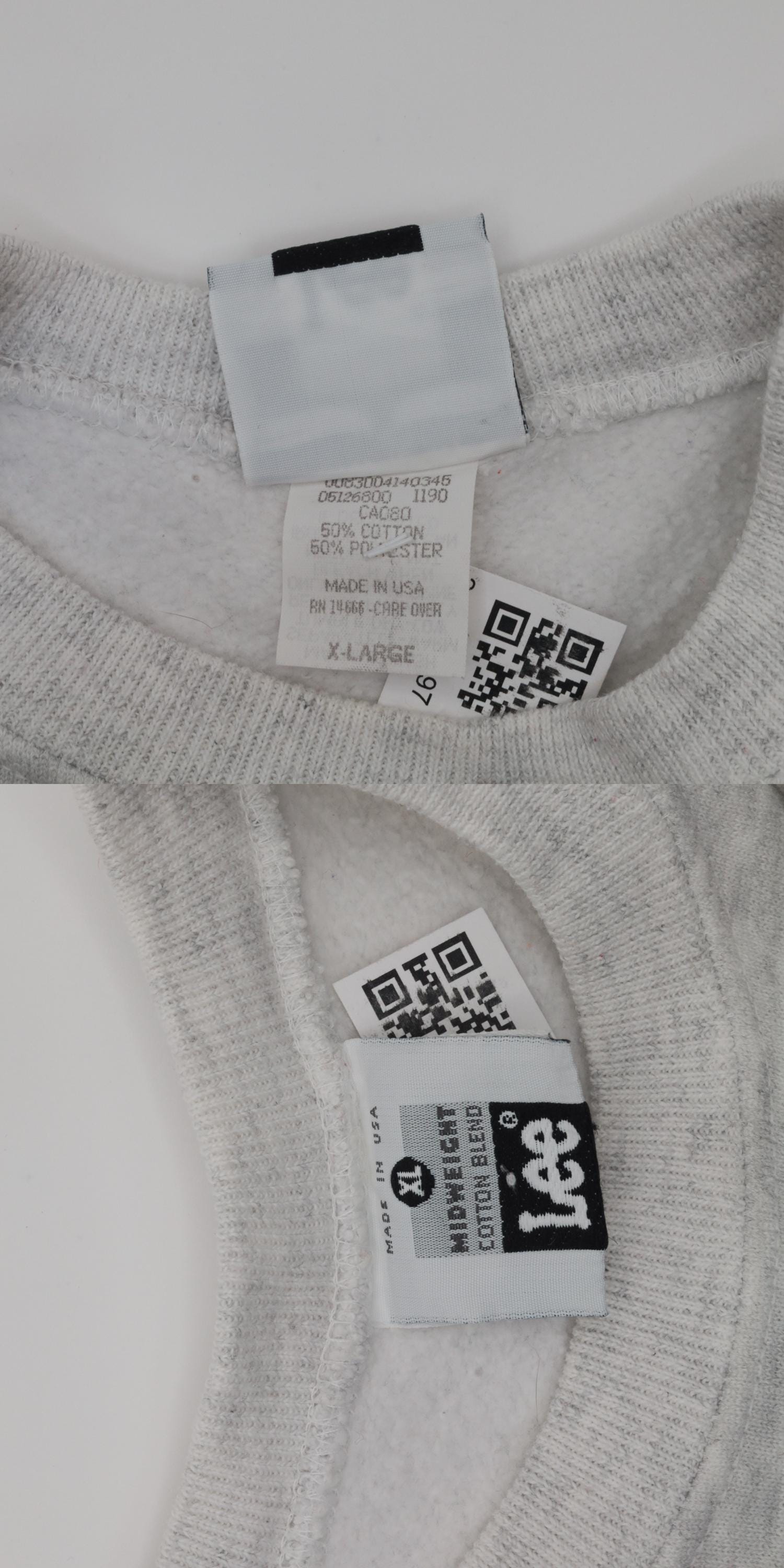1991 Tremper Soccer Sweatshirt 90s Kenosha High School Heather Grey Raglan Large
