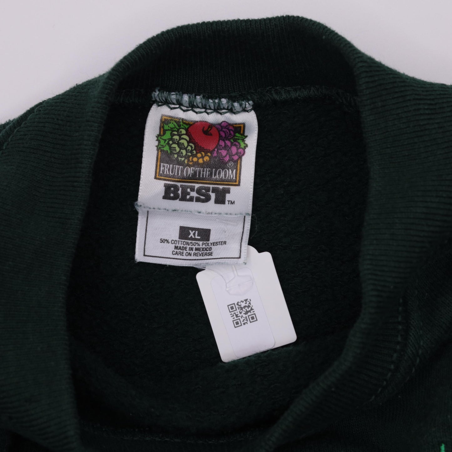90s Nassau Bahamas Sweatshirt Dark Green Embroidered Fish Crewneck Extra Large XL