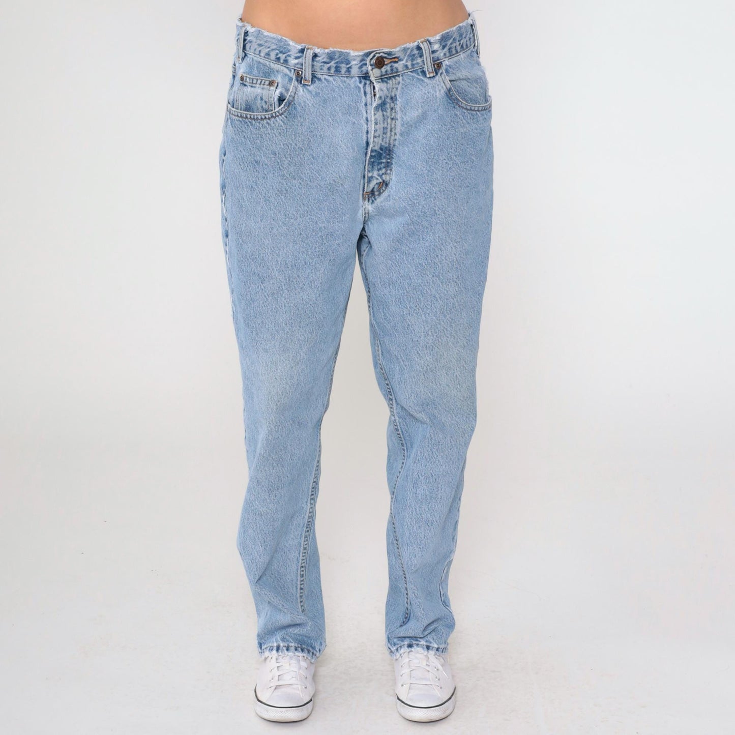 90s Flying A Jeanswear High Rise Tapered Blue Denim Jeans Medium