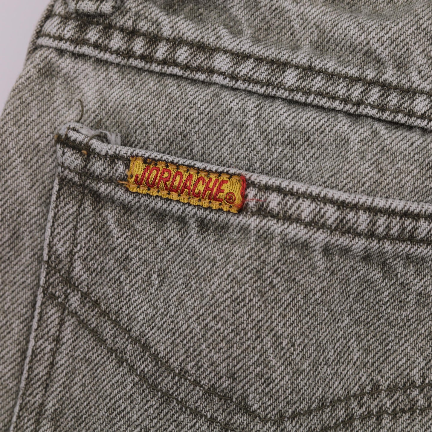 90s Jordache Olive Green High-Waisted Tapered Jeans Small S