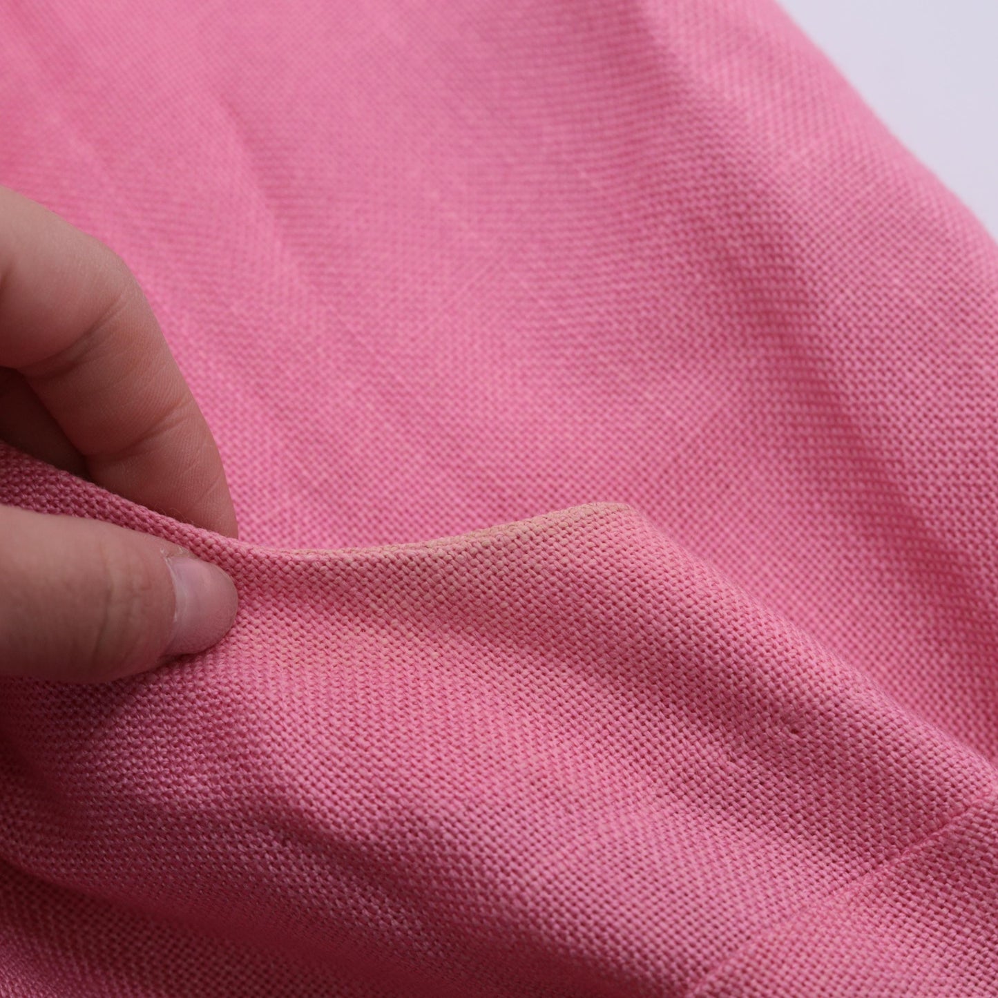 60s Mod Mini Shift Dress Bubblegum Pink Scalloped Sleeveless Small