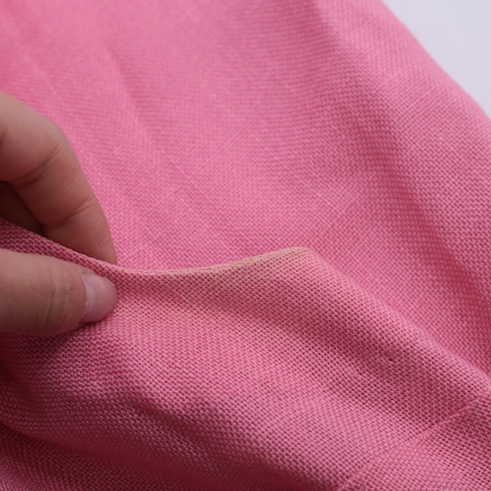 60s Mod Mini Shift Dress Bubblegum Pink Scalloped Sleeveless Small