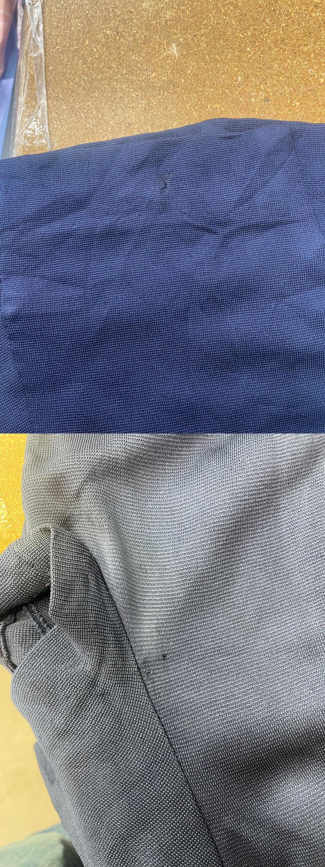 1960s Navy Shift Dress Midi Button Detail Short Sleeve Medium