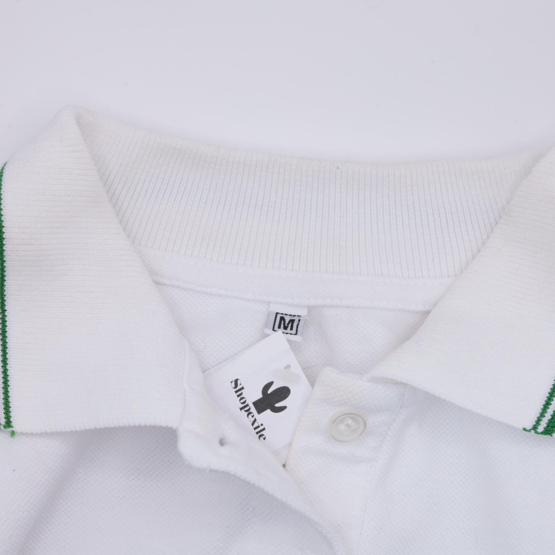 90s El Bosque Country Club Golf Polo Shirt White Medium M