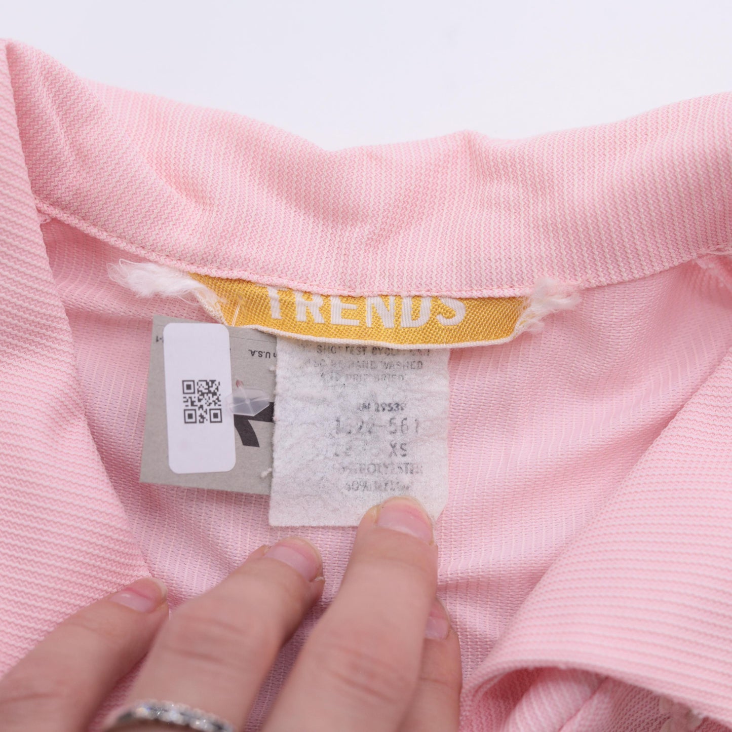 70s Baby Pink Babydoll Dress Puff Sleeve Empire Waist Micro Mini Extra Small