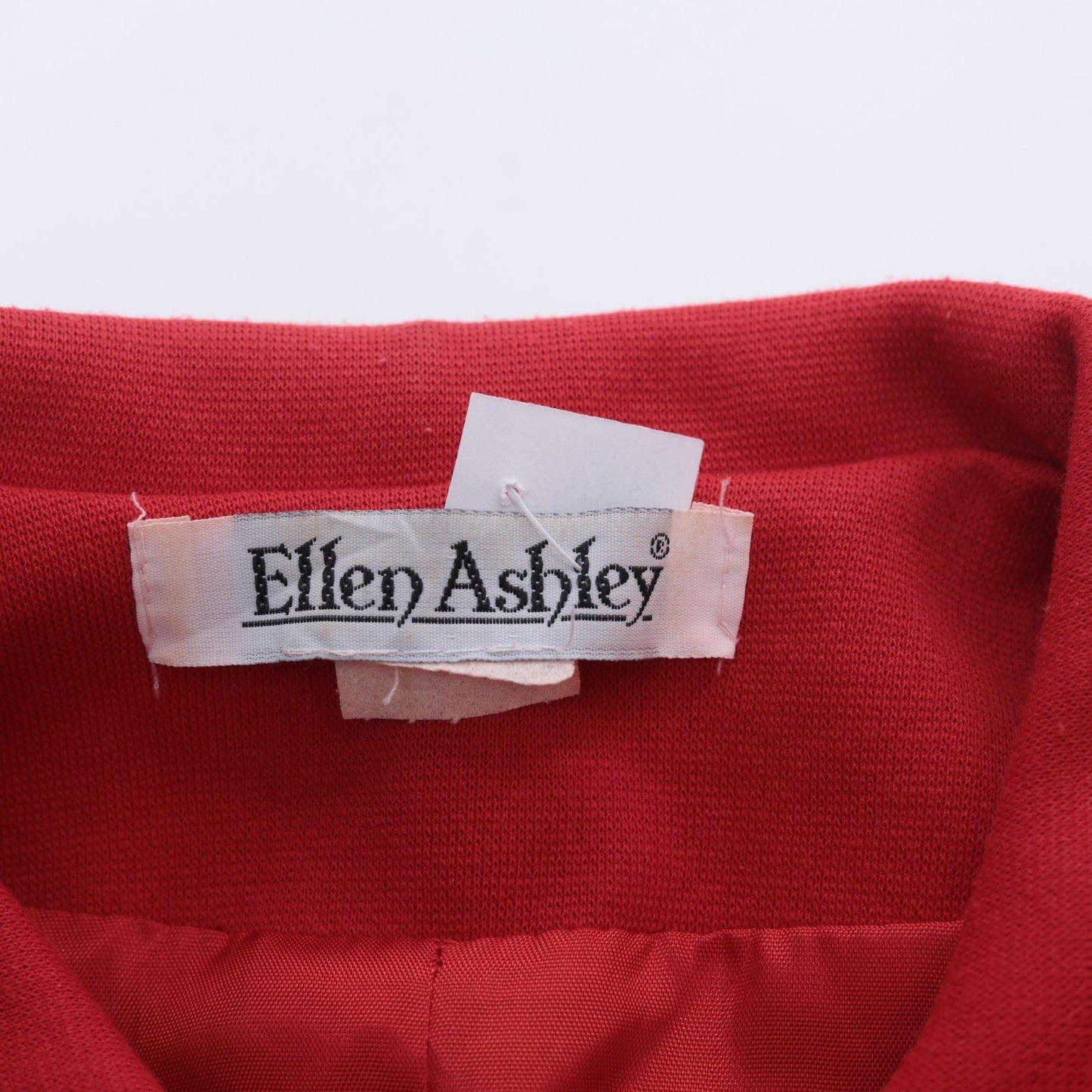 90s Red Zip-Up Jacket Collared Structured Tailored Medium M