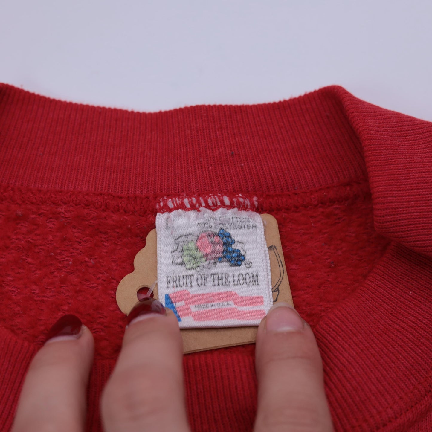 90s Ohio State Buckeyes Graphic Sweatshirt Red Crewneck Medium