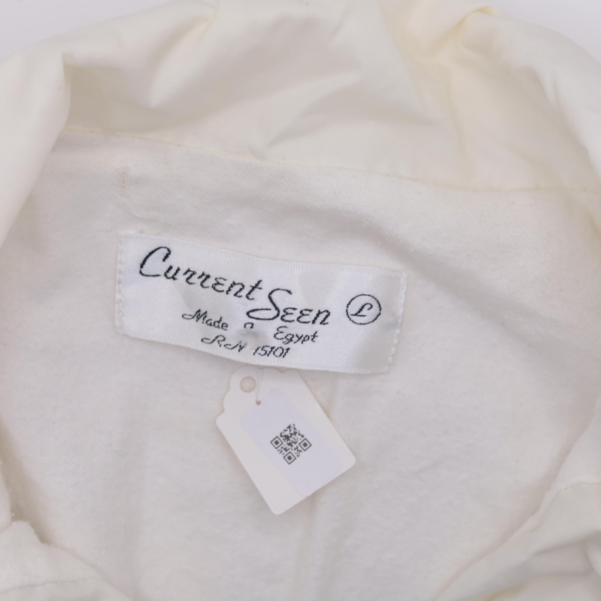 80s White Nylon Windbreaker Jacket Snap Raglan Sleeve Medium