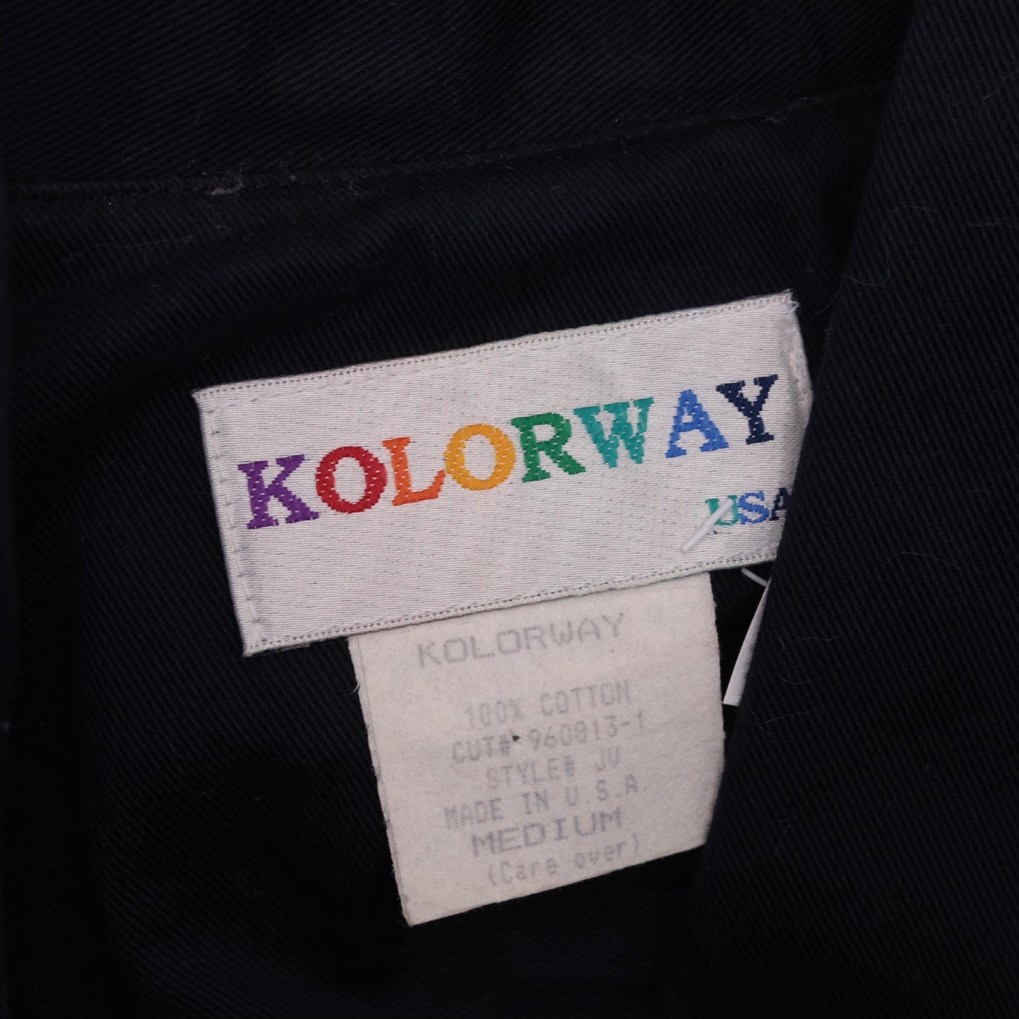90s Kolorway Painted Jungle Animal Blazer Cotton Lion Zebra Medium M