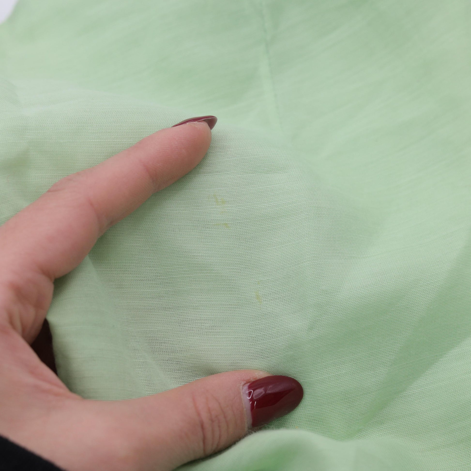 60s Two-Tone Green Bow Neckline Sleeveless Dress Knee Length Small