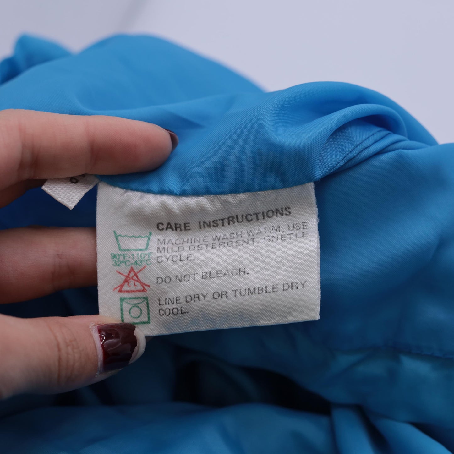 80s Obermeyer Anorak Ski Jacket Blue Nylon Hooded Pullover Large