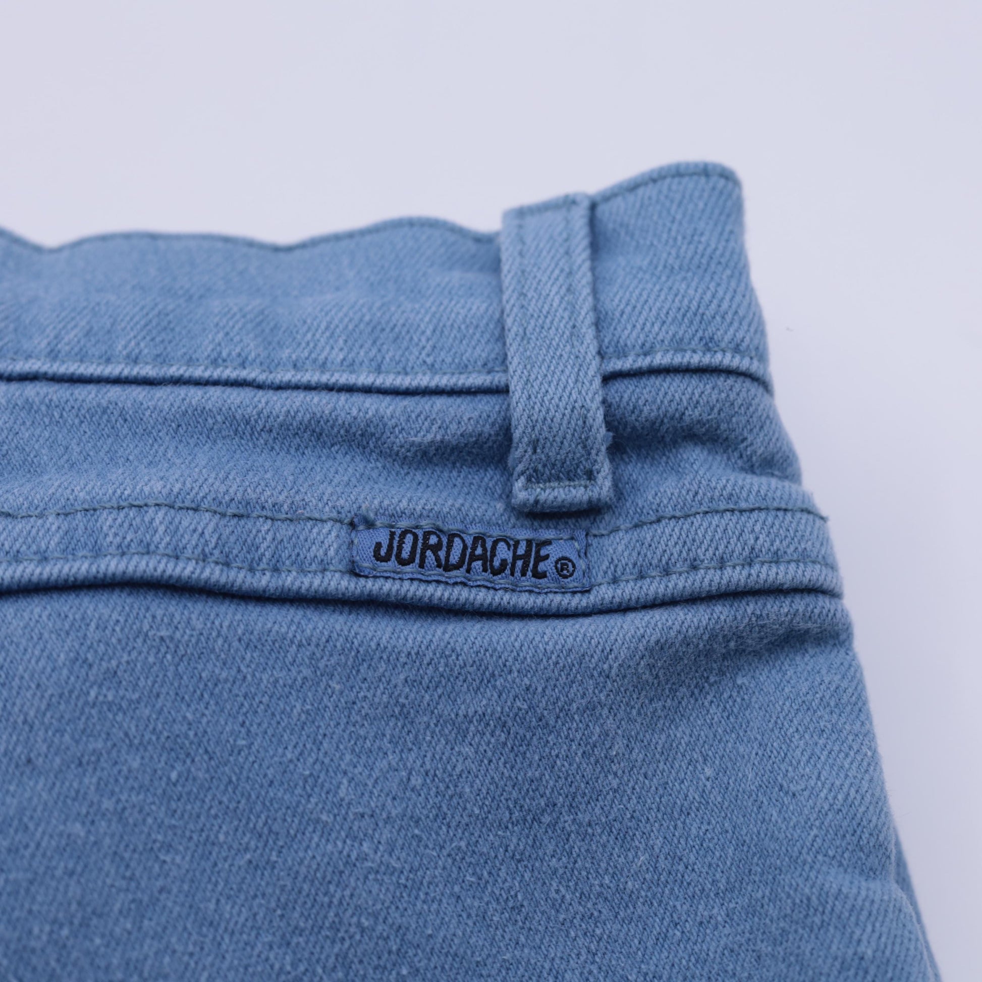 90s Jordache High-Waisted Tapered Jeans Blue Denim Small