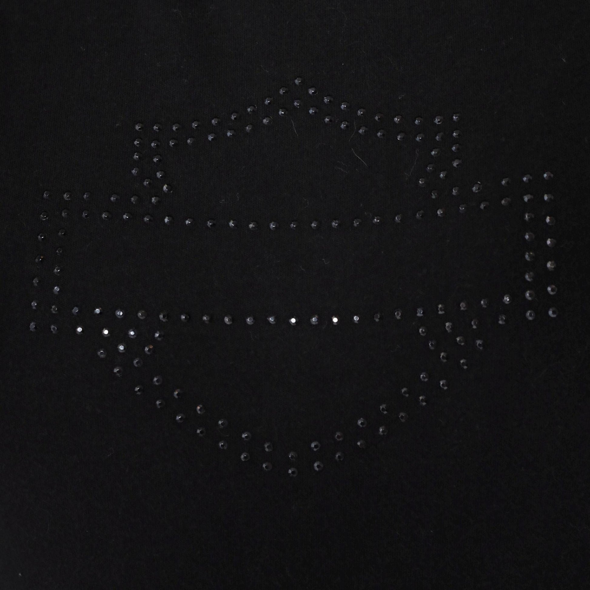 Y2K Harley Davidson Studded Black T-Shirt Orlando Florida Graphic Tee Medium M