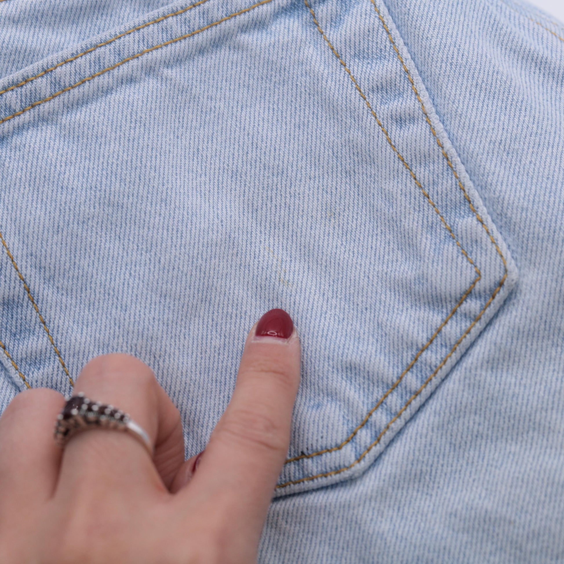 90s Calvin Klein High Waist Tapered Jeans Blue Denim Size 14