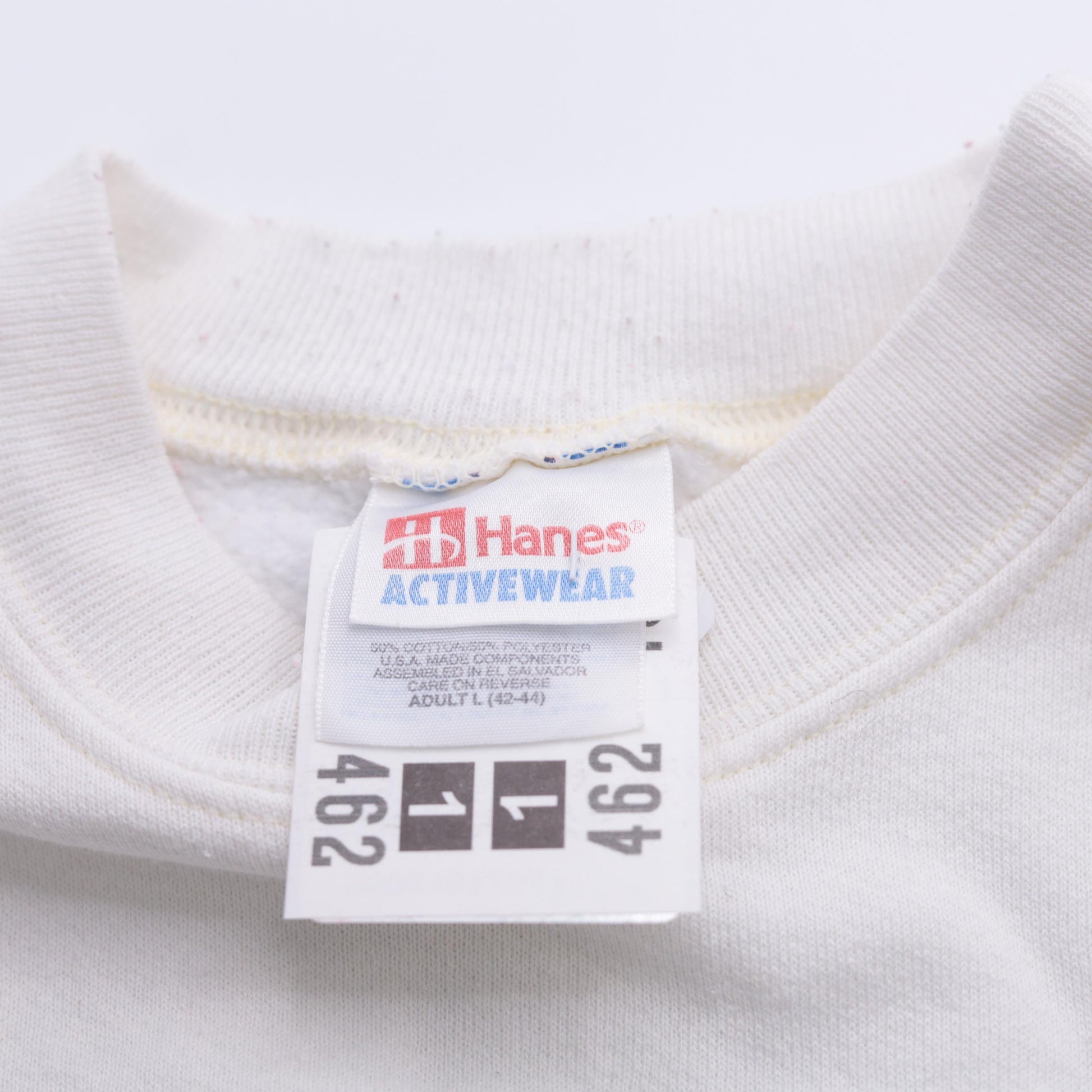90s Inside The Outdoors Nature Graphic Sweatshirt White Crewneck Large