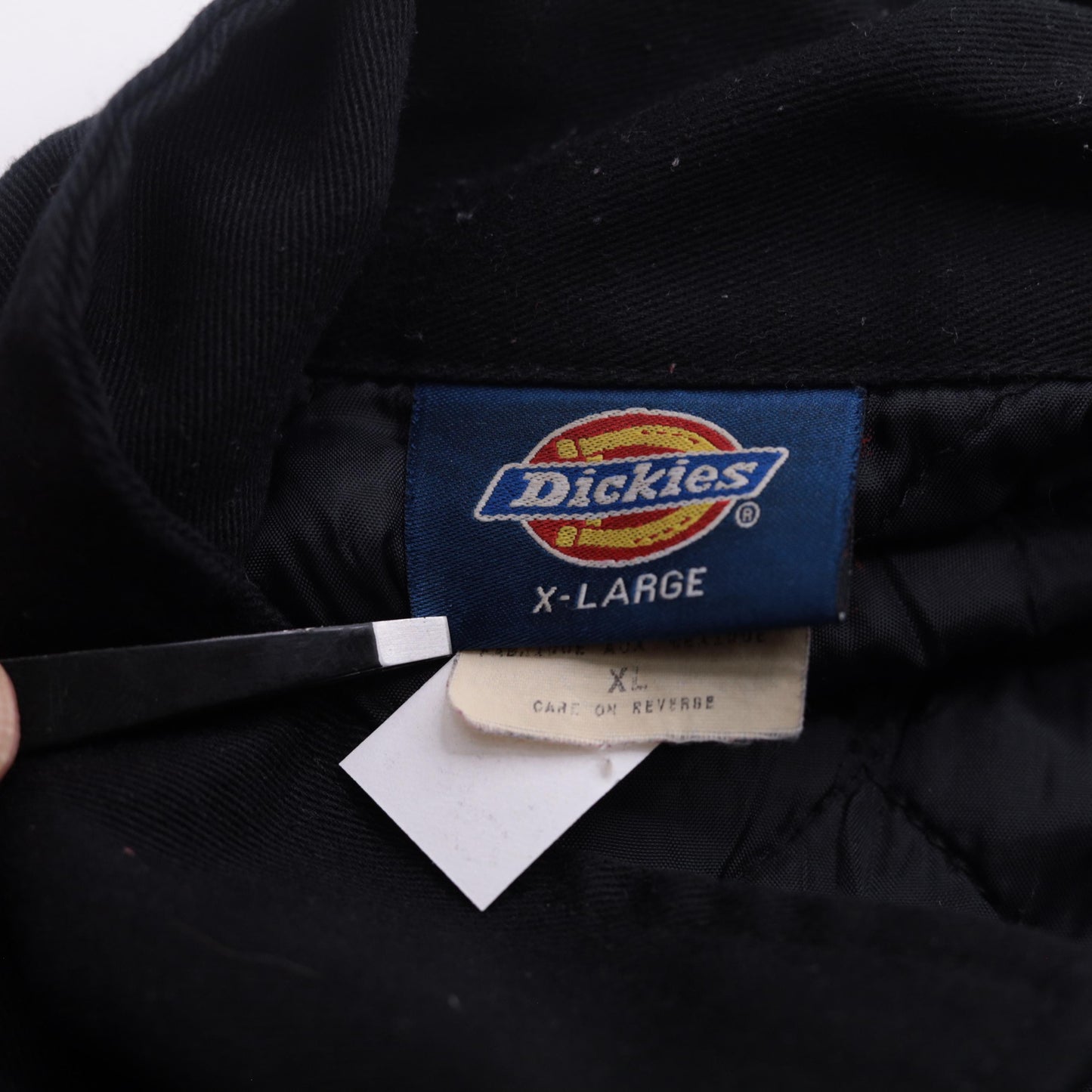 90s Dickies Black Zip-Up Utility Jacket Men's Extra Large XL