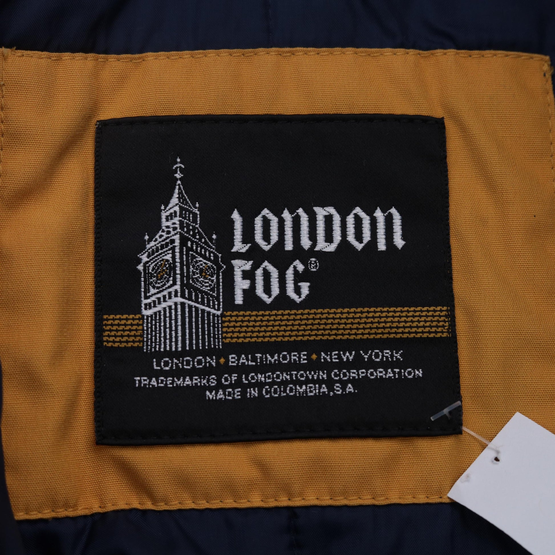 90s London Fog Green Nylon Windbreaker Jacket Stand Collar Medium M