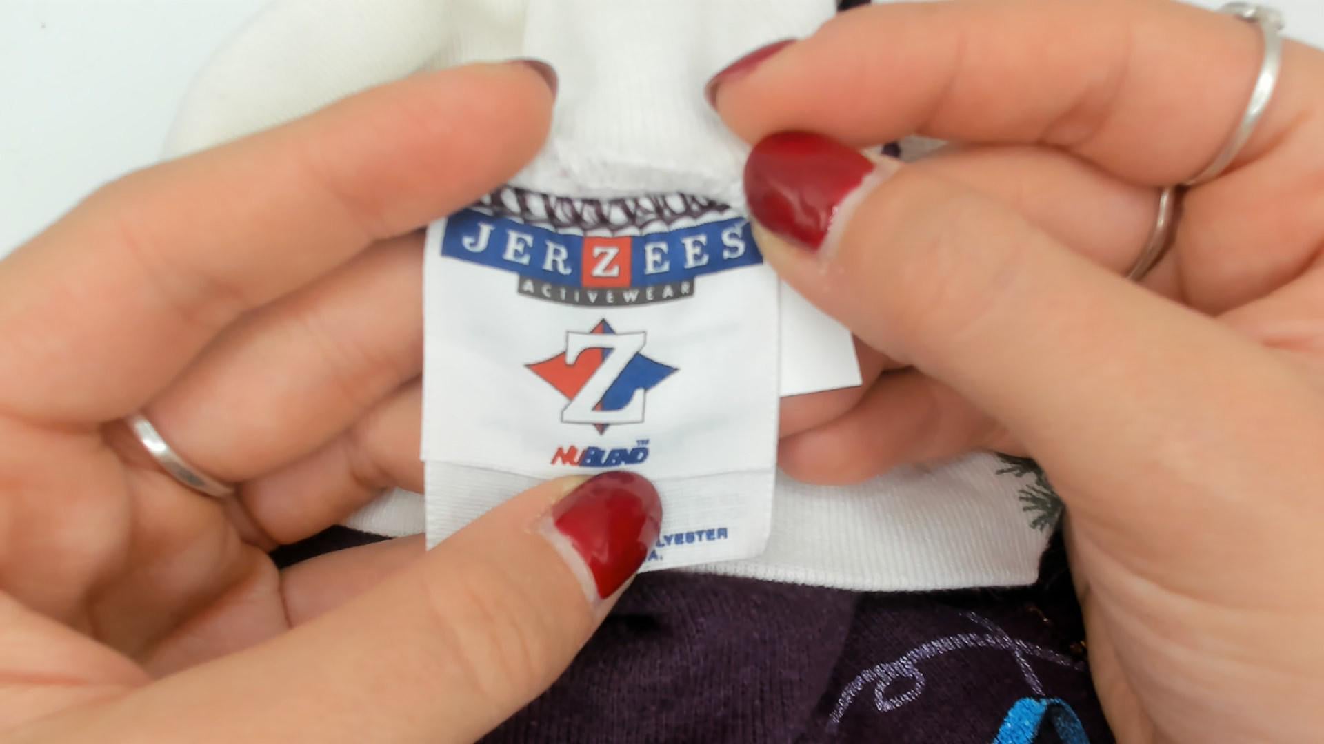 90s Jerzees Purple Autumn Sweatshirt Maple Leaf Pinecone Graphic Extra Large XL