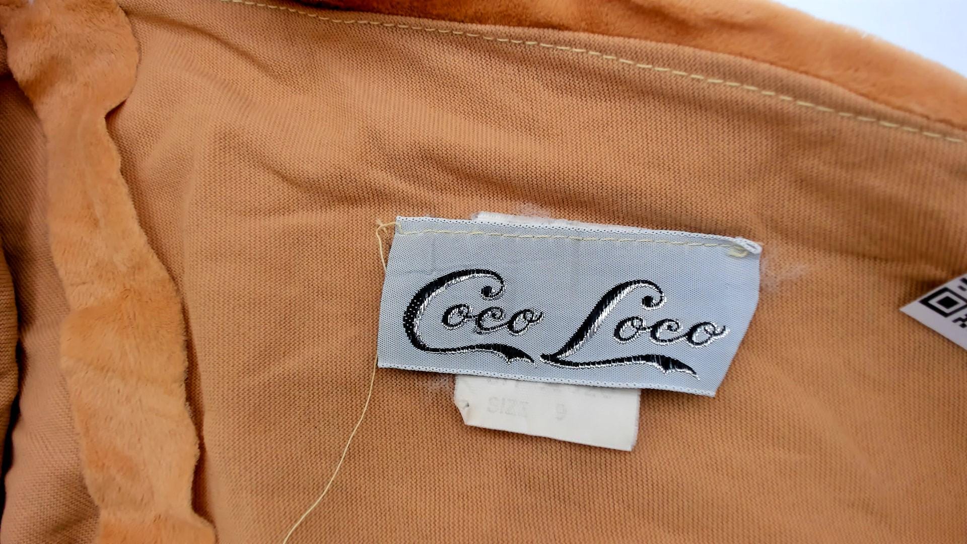 90s Coco Loco Yellow Halter Mini Dress Fringe Hem Medium M