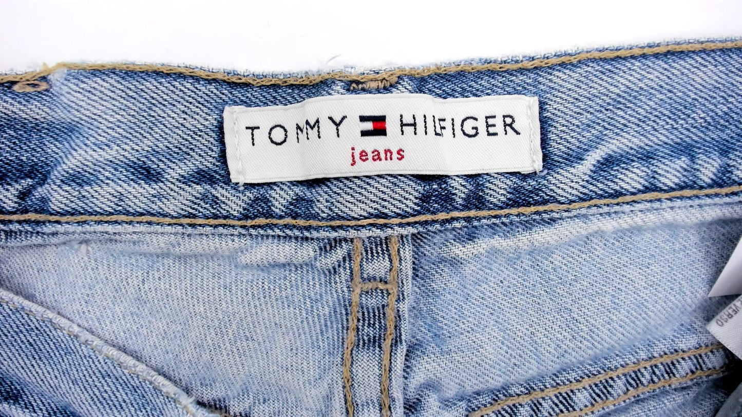 Tommy Hilfiger Y2K Light Wash Straight Leg Jeans Mid Rise Medium M