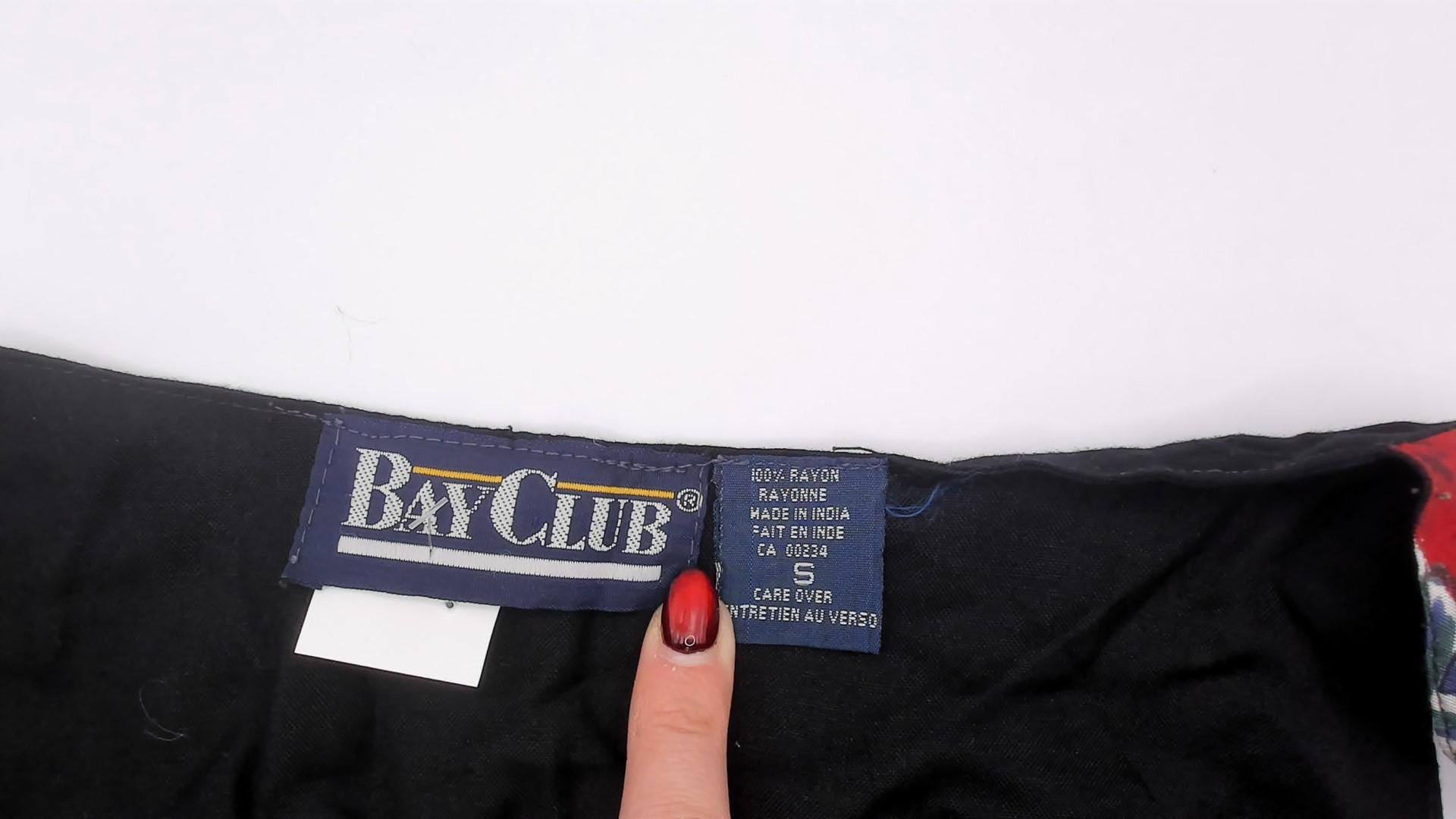 90s Bay Club Reversible Vest Geometric Stripe Deep V Burgundy Navy Teal Small