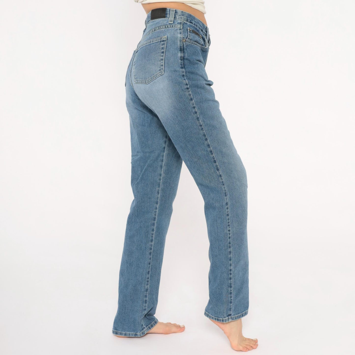 Y2K New York Jeans Bootcut High Rise Medium Wash Denim Large L