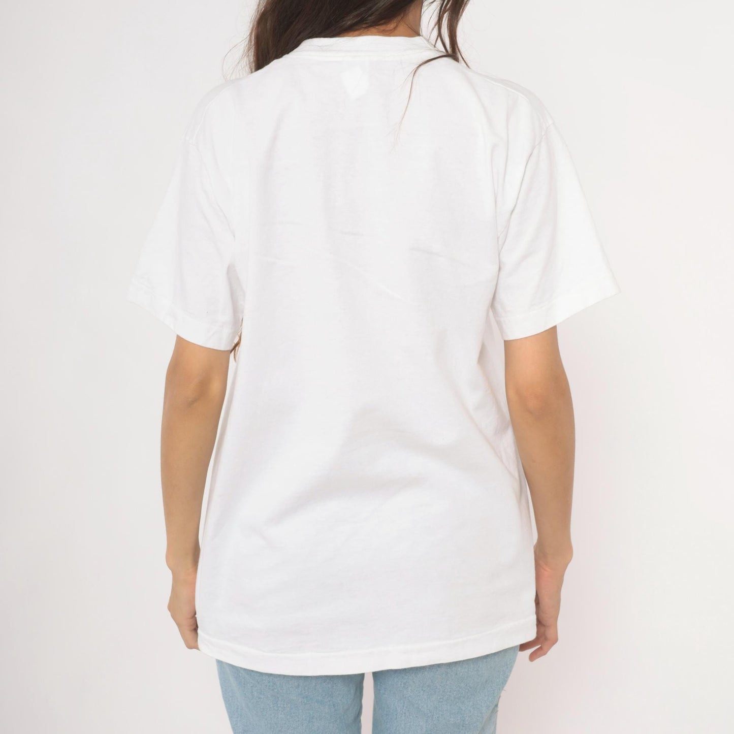 90s Seattle Washington Space Needle Graphic Tee White Cotton Large L