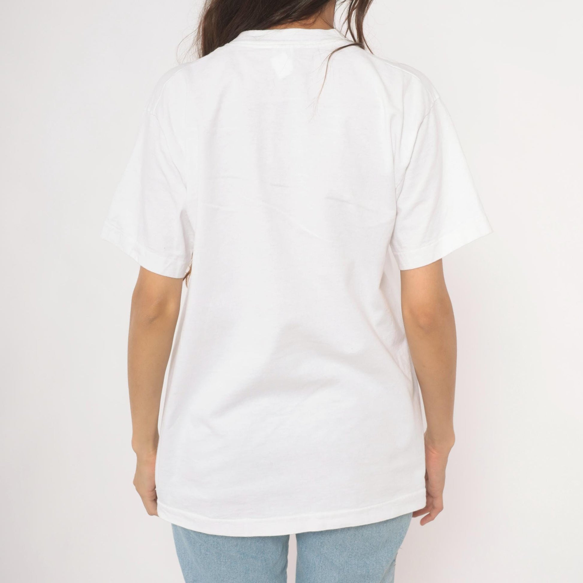 90s Seattle Washington Space Needle Graphic Tee White Cotton Large L