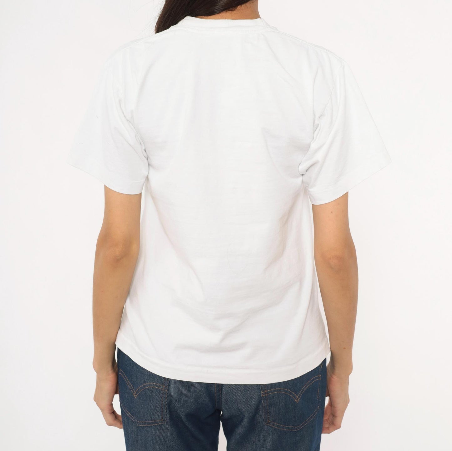 Y2K Belize Souvenir Tee Toucan Graphic White Cotton Small S