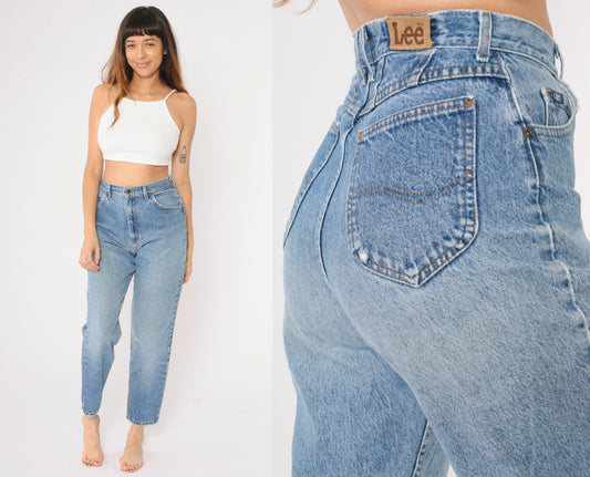 90s Lee Tapered Mom Jeans 29/12