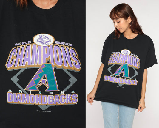 2001 Arizona Diamondbacks World Series Shirt XL