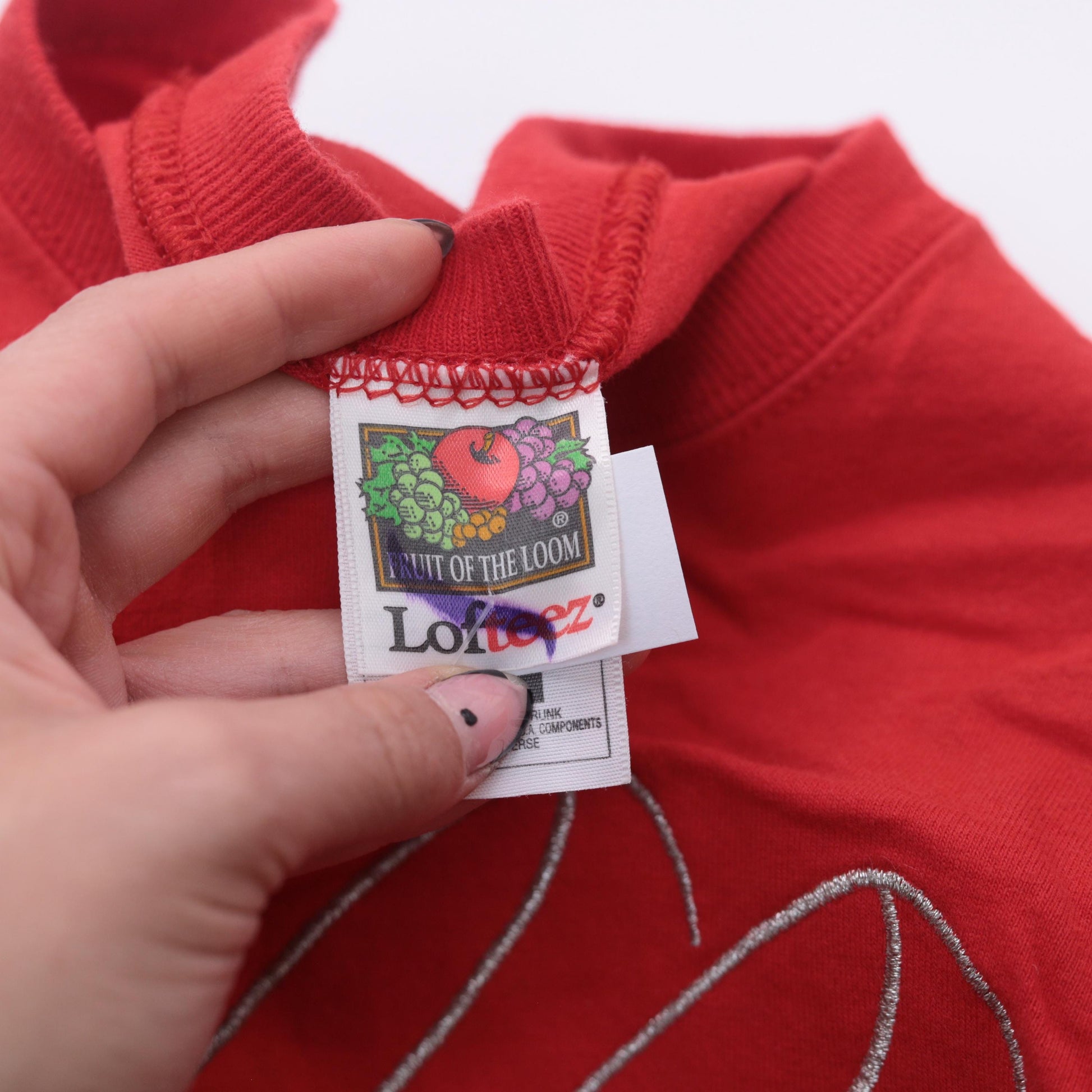 Y2K Kansas Dorothy Shoes Graphic T-Shirt Red Cotton Small