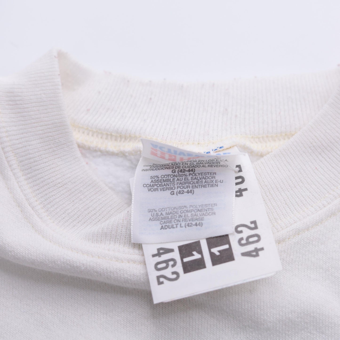 90s Inside The Outdoors Nature Graphic Sweatshirt White Crewneck Large