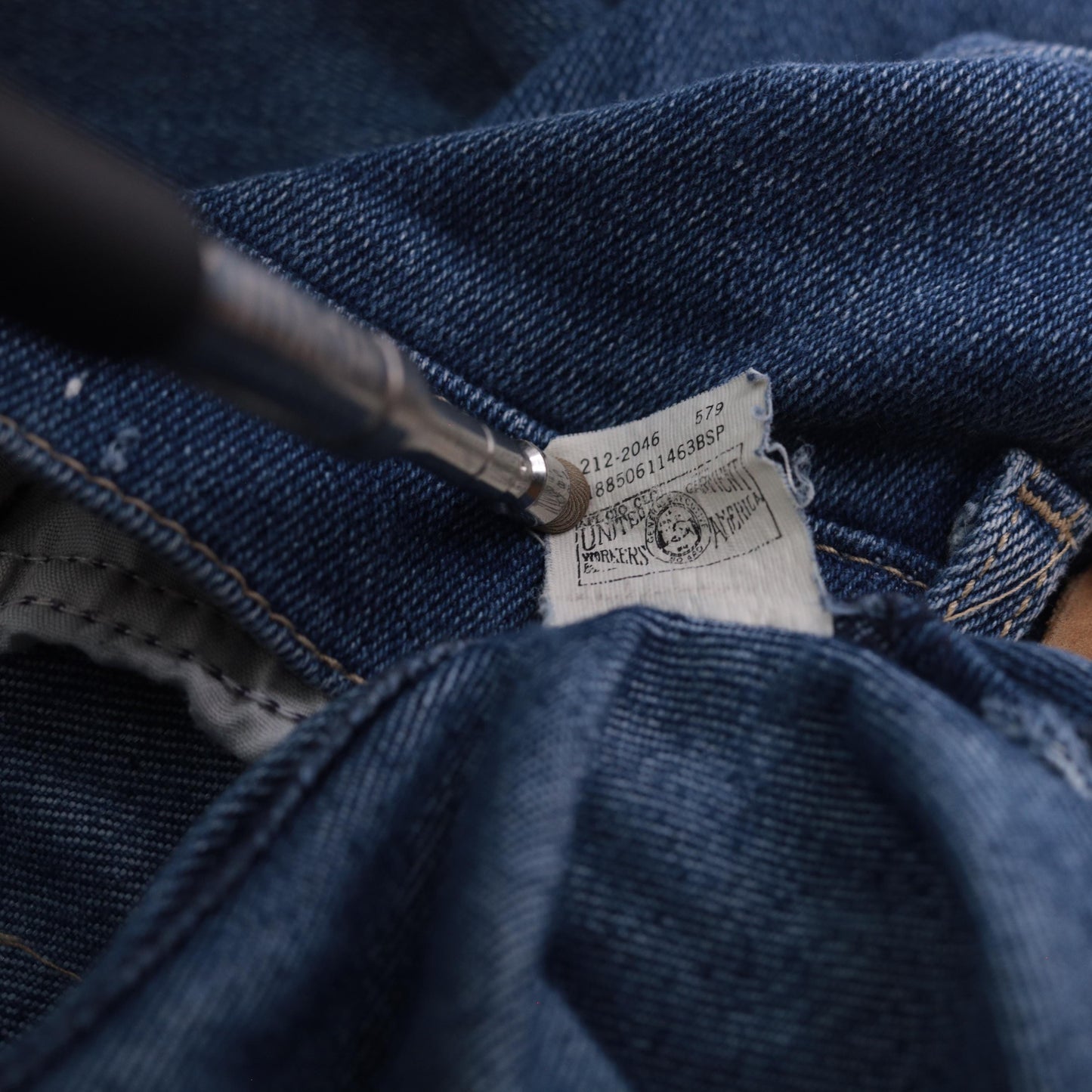 80s Lee Jeans High Waisted Straight Leg Blue Denim 34x30