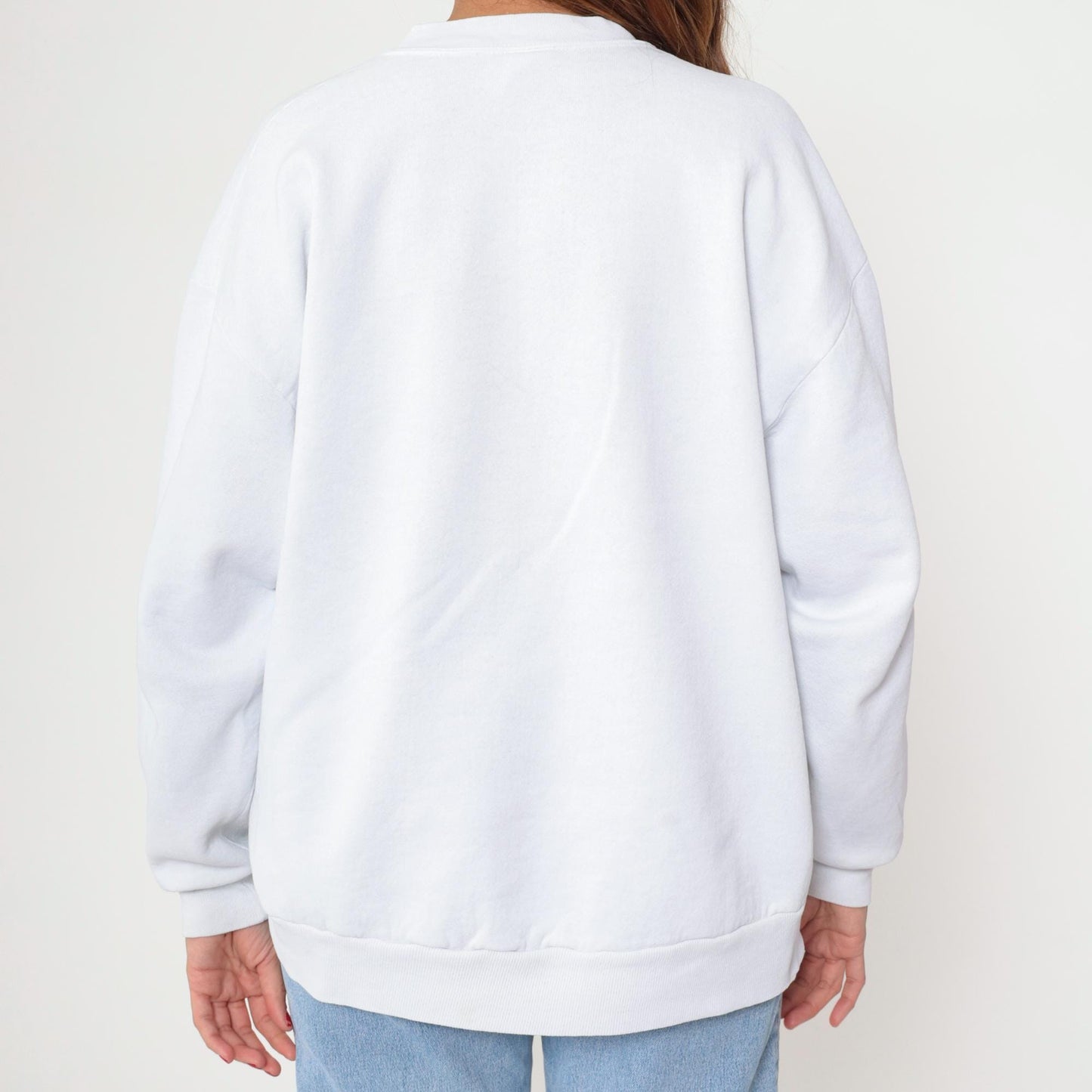 90s Rottweiler Puppies Graphic Sweatshirt White Jerzees Crewneck Extra Large XL