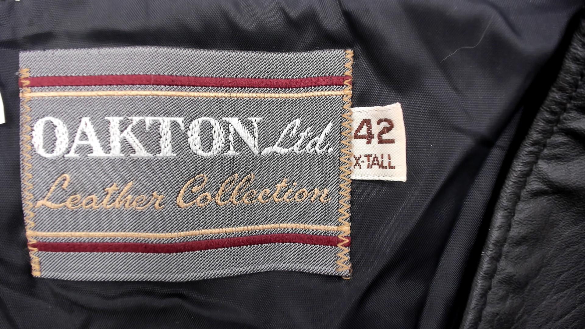 90s Black Leather Vest Notched Collar Button Front Menswear Extra Large XL