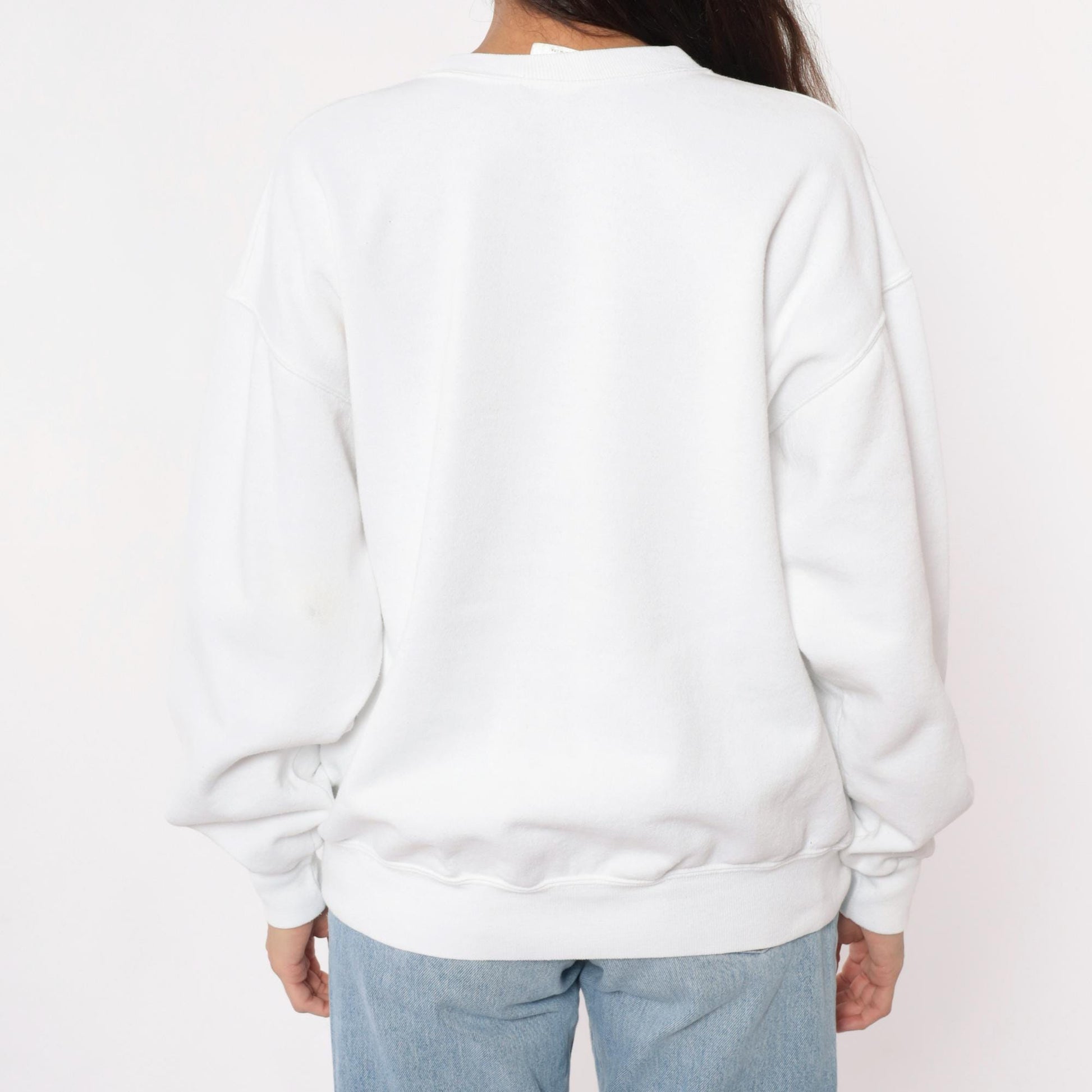 90s Hard Rock Cafe New York Sweatshirt White Save The Planet Crewneck Large L