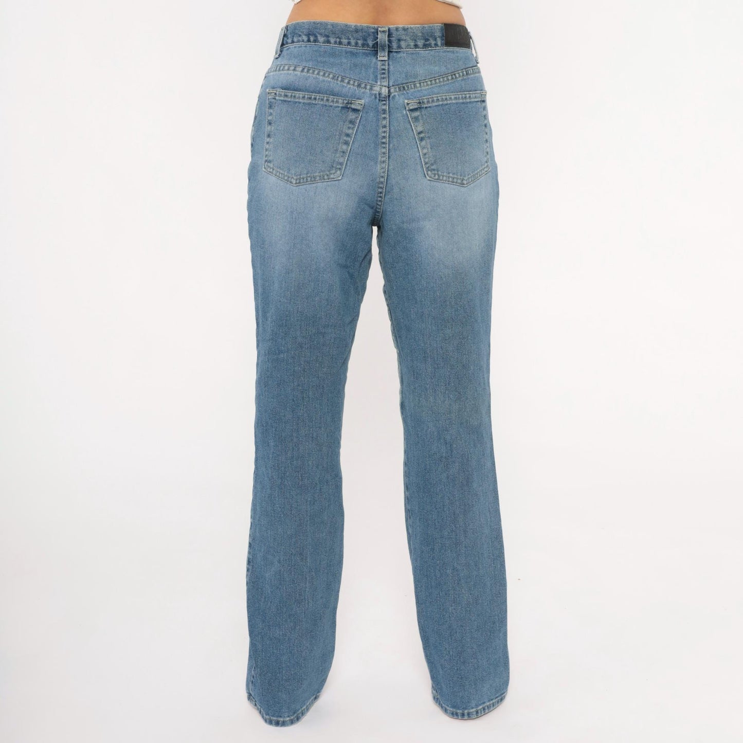Y2K New York Jeans Bootcut High Rise Medium Wash Denim Large L