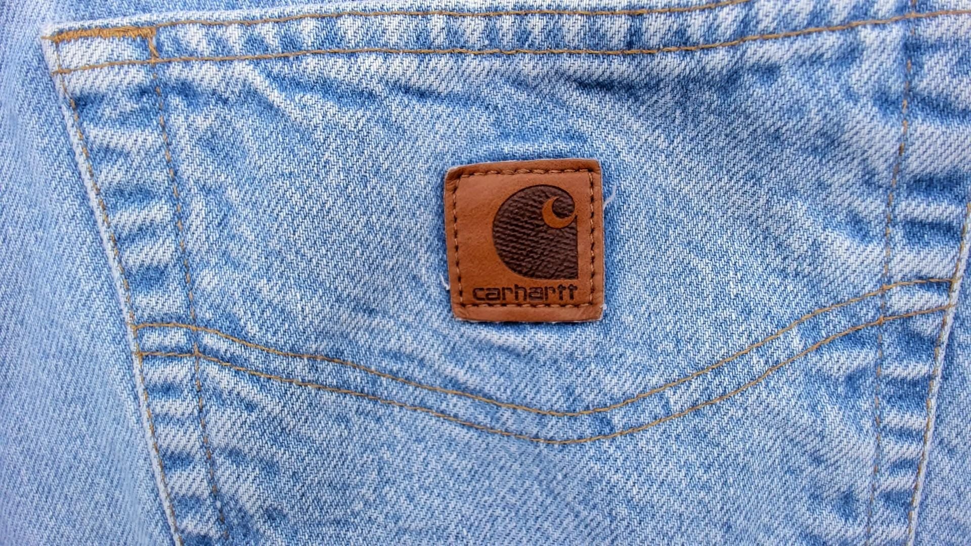Carhartt Light Wash Straight Leg Jeans 2000s Relaxed Fit Denim 40 x 30