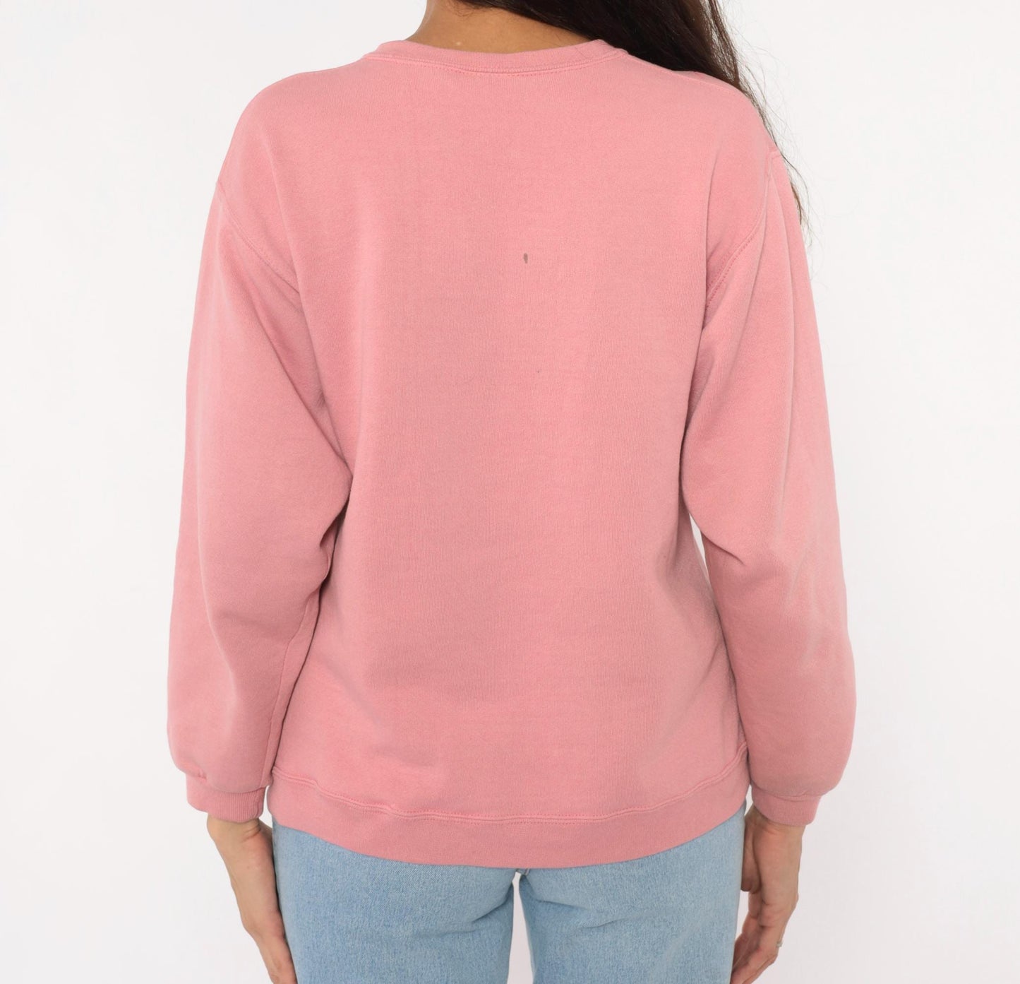 90s Russell Athletic Rose Pink Crewneck Sweatshirt Small S