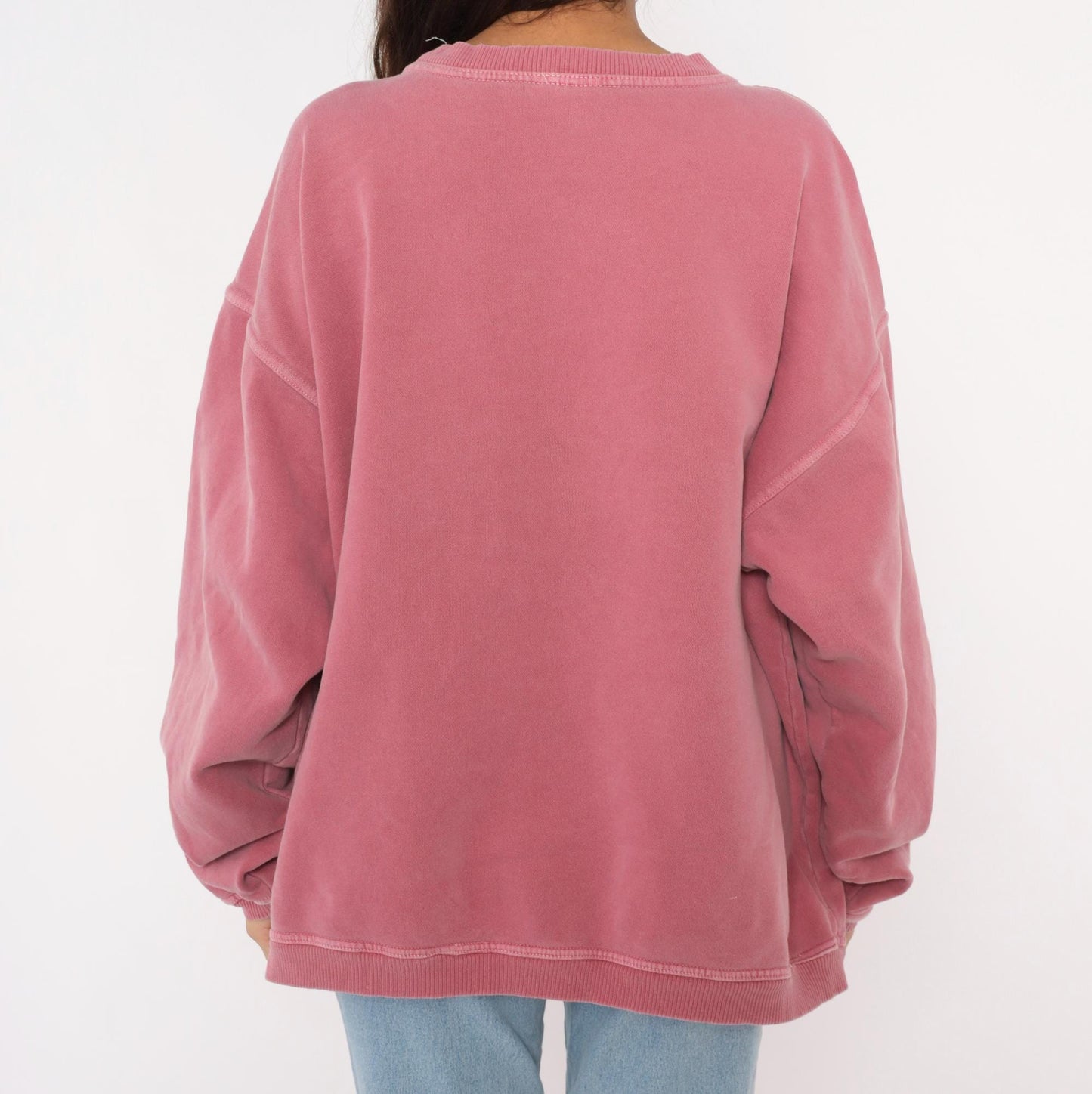 90s HSC Altoona Dusty Rose Crewneck Sweatshirt Pigment Dyed Extra Large XL