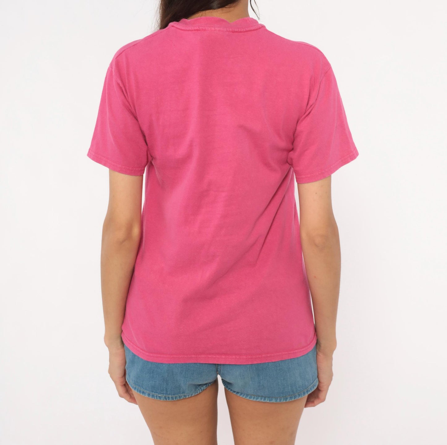 90s Minnie Mouse Disney Store Graphic Tee Pink Cotton Extra Small XS