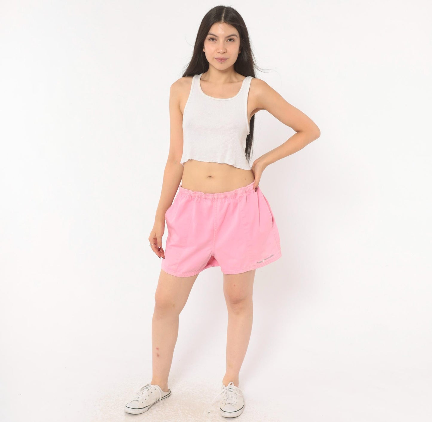 90s Crazy Shirt Poipu Beach Club Pink Cotton Shorts Large L