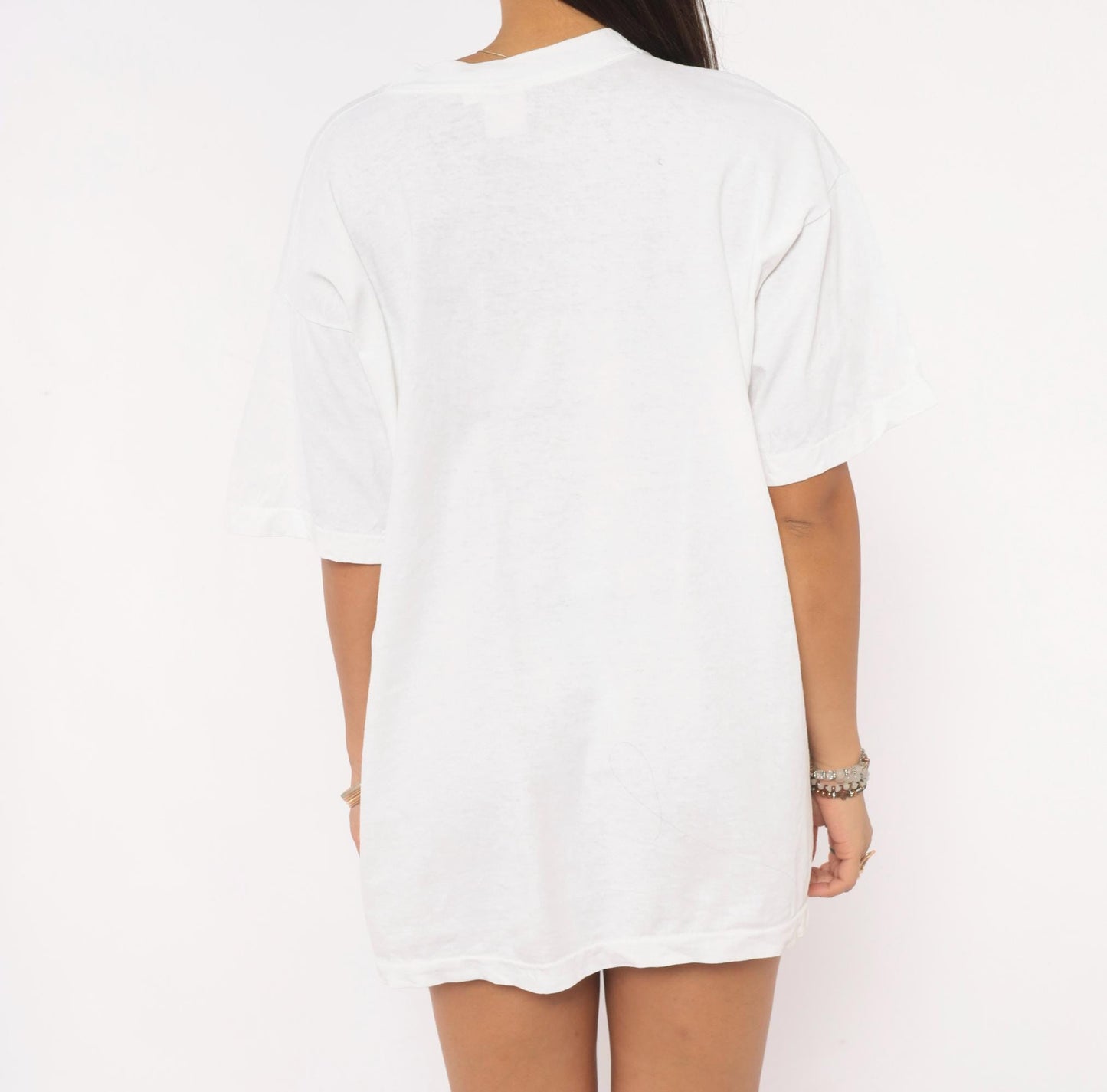 90s Hey Mon No Problem St Thomas Virgin Islands Graphic Tee White Cotton XL