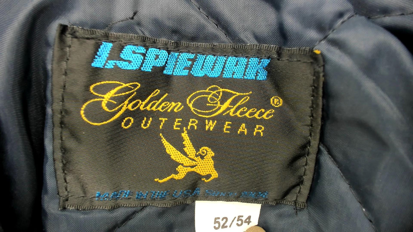 80s Navy Bomber Jacket Oil Well Service Embroidered Ken Patch XXL