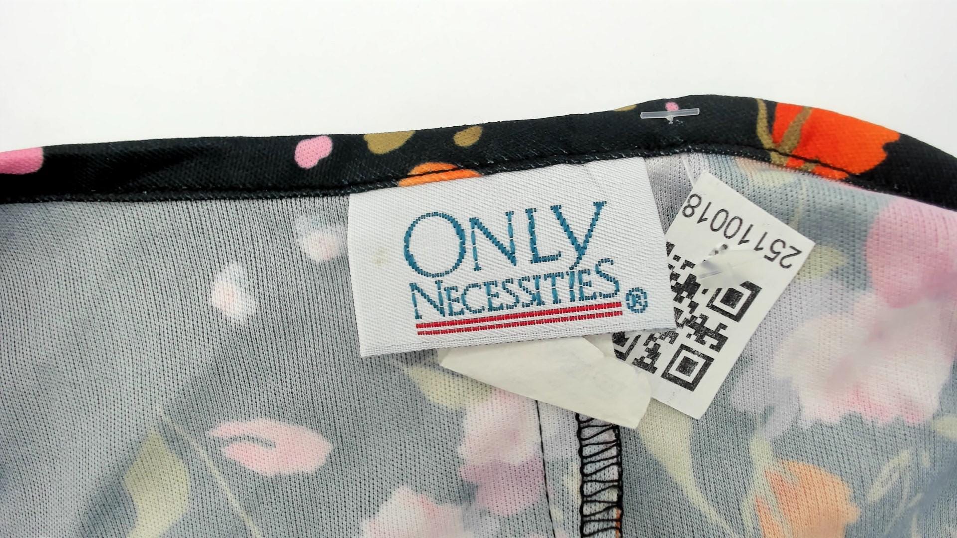 90s Only Necessities Floral Mini Dress V-Neck Empire Waist Plus Size 5X