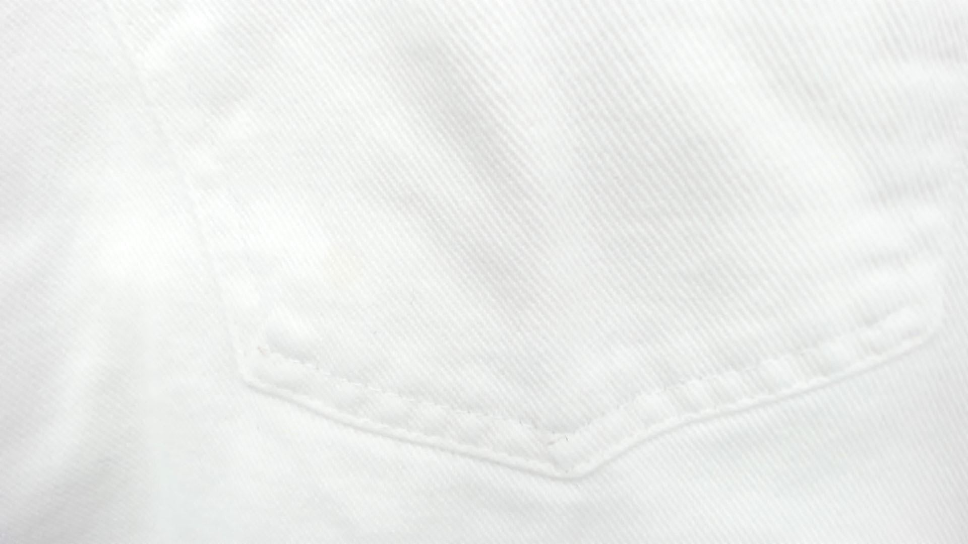 90s American Weekend White Cotton Shorts High Waisted Button Fly Large L