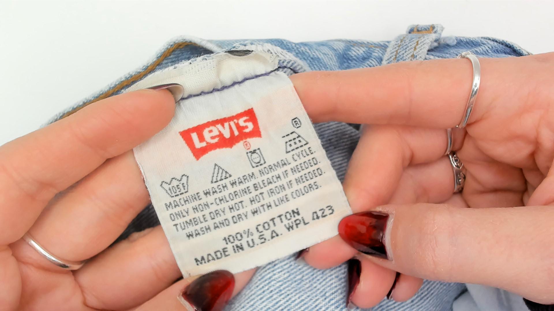 90s Levi's Light Wash High Waist Straight Leg Jeans Cotton Denim W34 L34